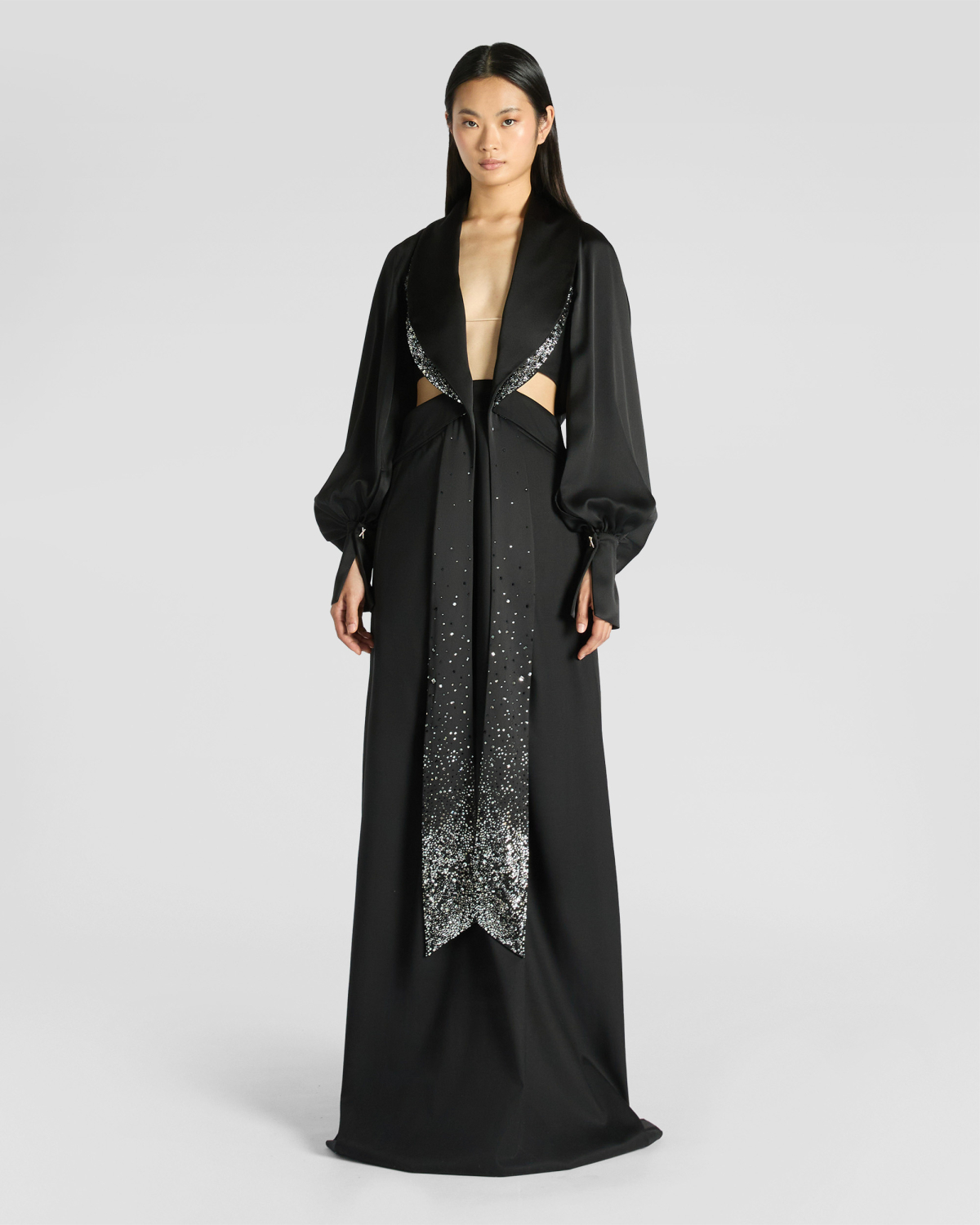 Satin bolero with X buttons | Fall Winter 2025, Tops & Blouses | Genny
