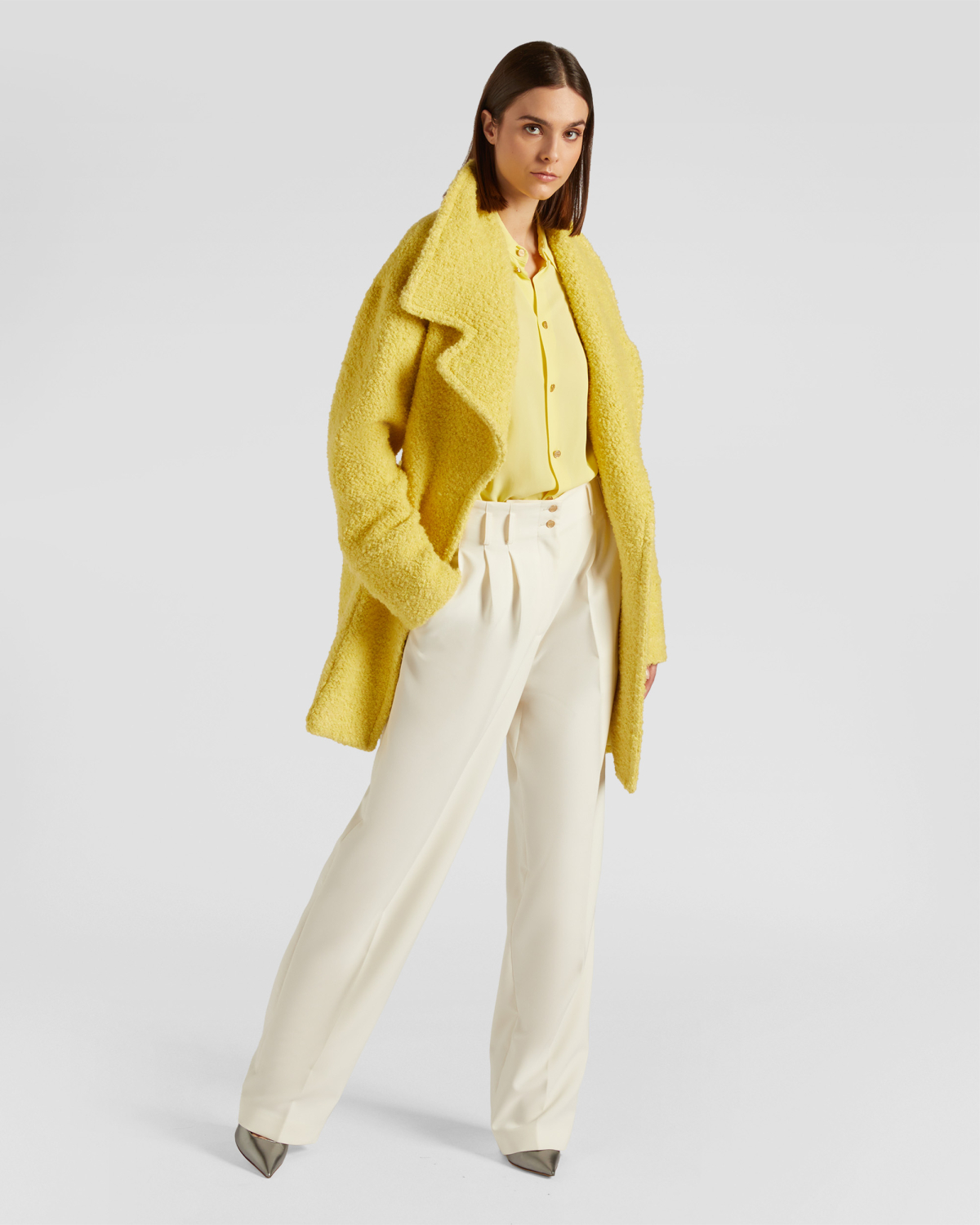 Wool blend peacoat | Fall Winter 2025 | Genny