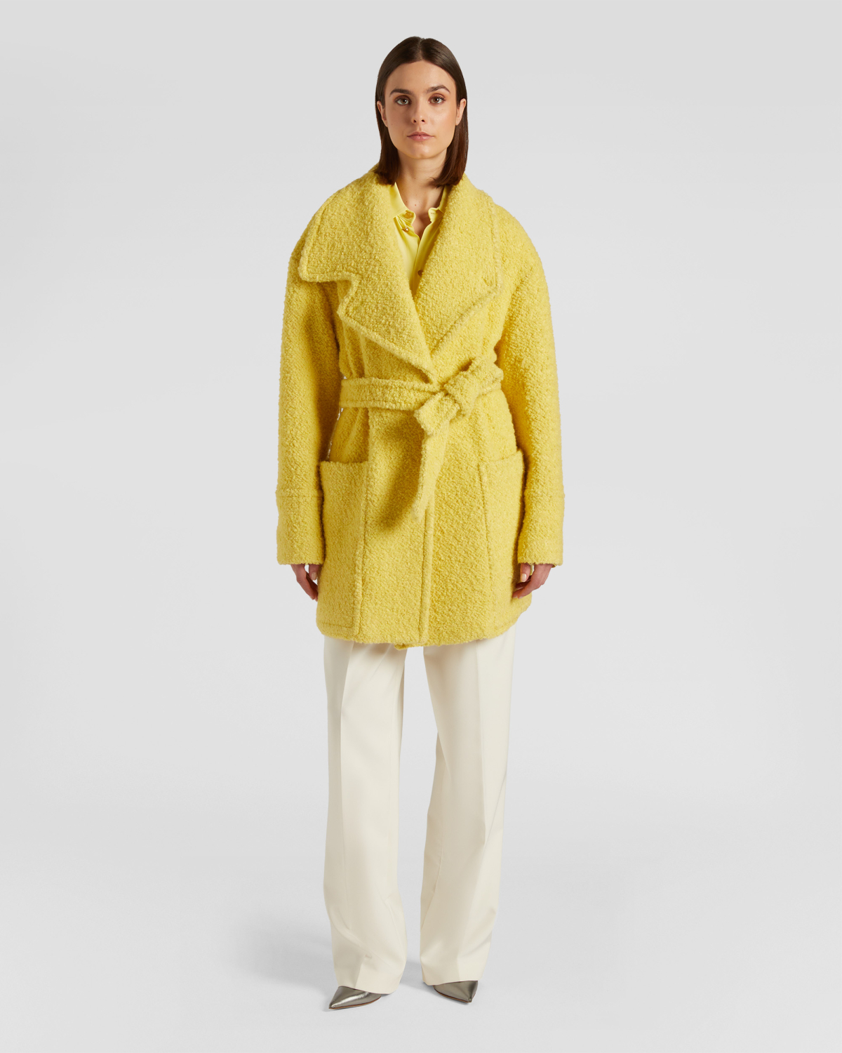 Wool blend peacoat | Fall Winter 2025 | Genny