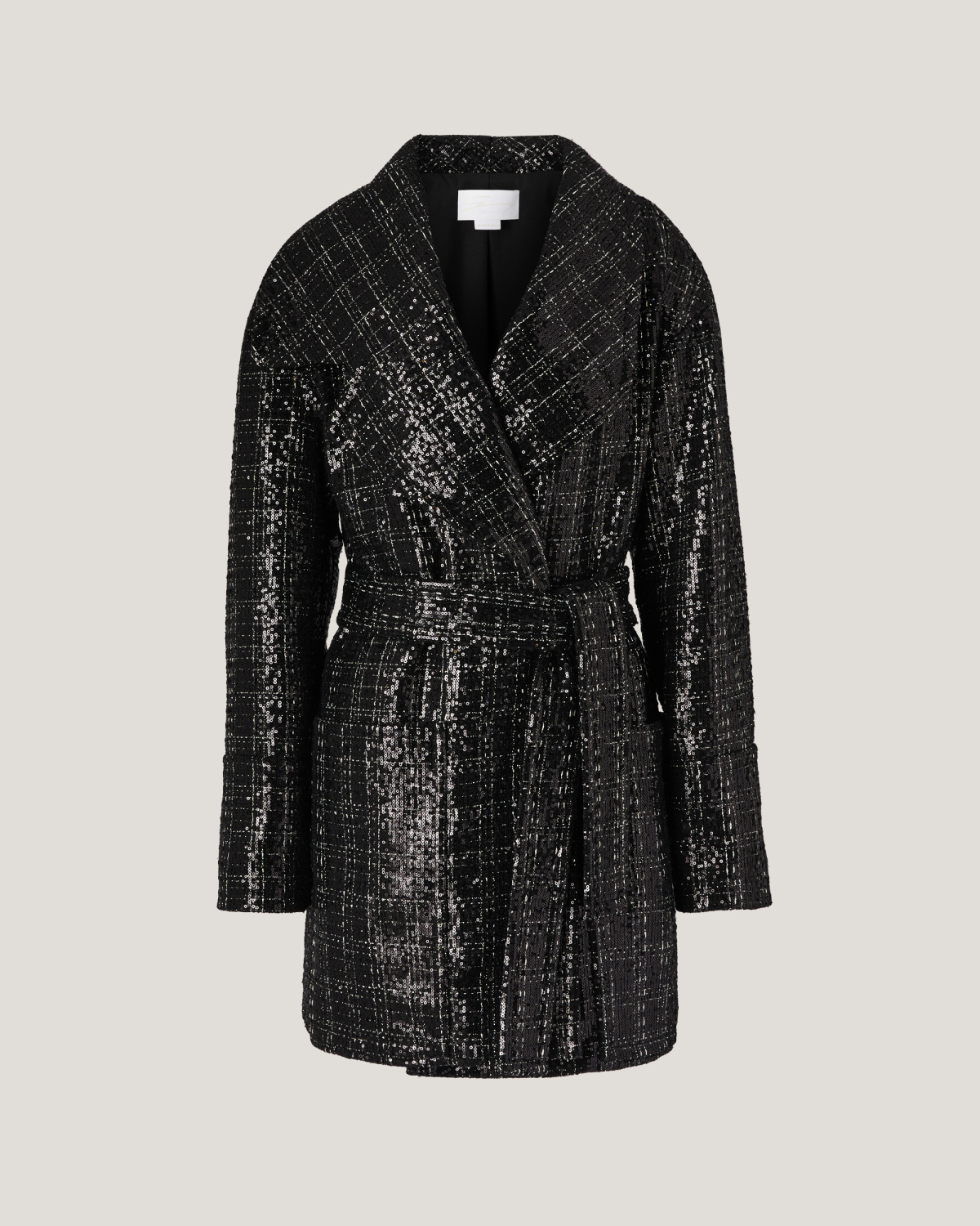 Sequin tweed peacoat | Fall Winter 2025 | Genny