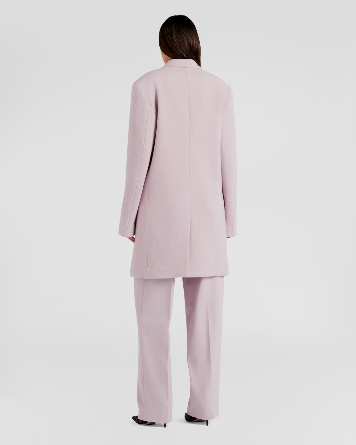 Double-breasted wool blend coat | Fall Winter 2025 | Genny