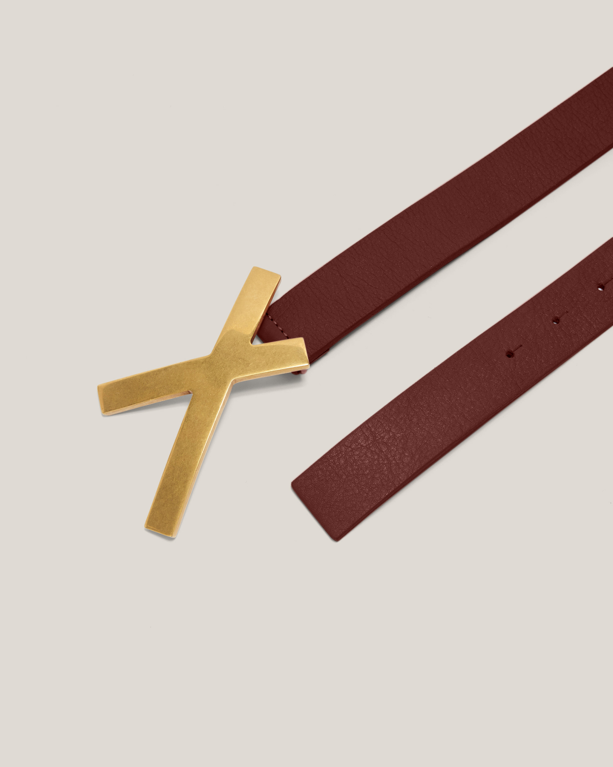 X leather belt | | Genny