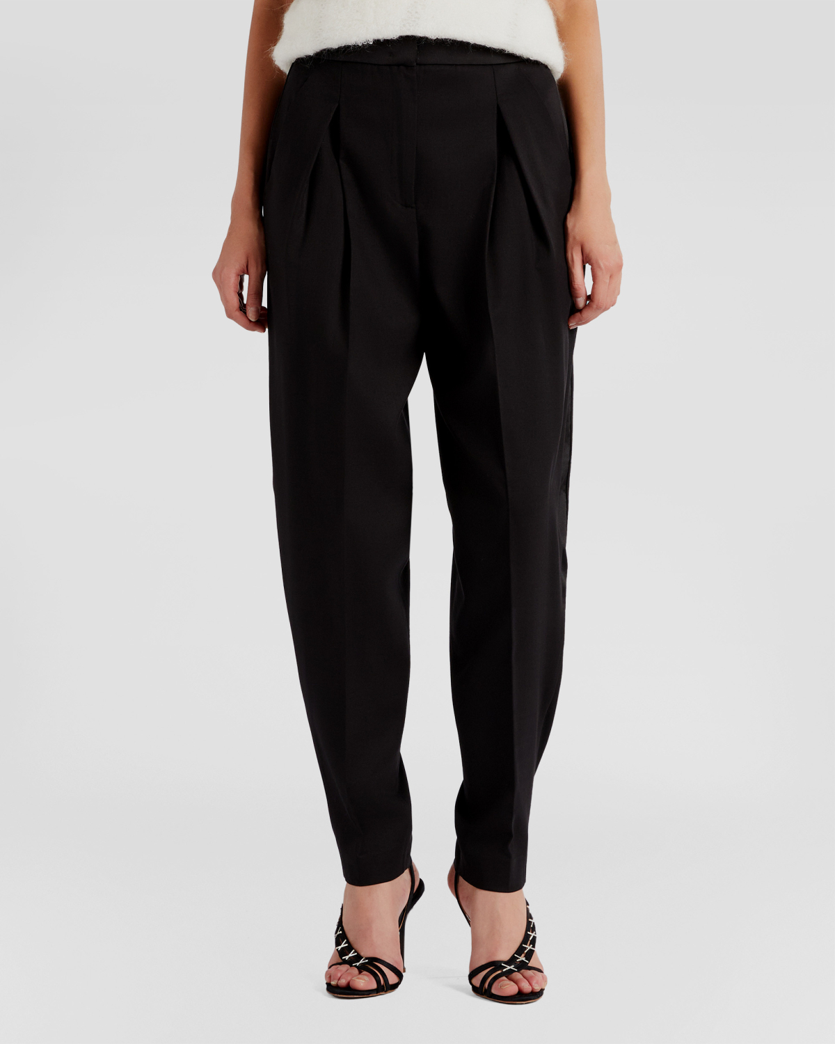 Tailored Smoking Pants with Pleats | Fall Winter 2025 | Genny