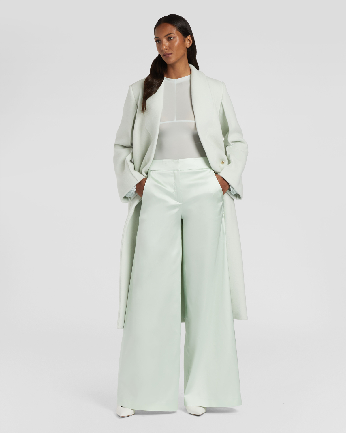 Wide Flared Trousers | Fall Winter 2025 | Genny