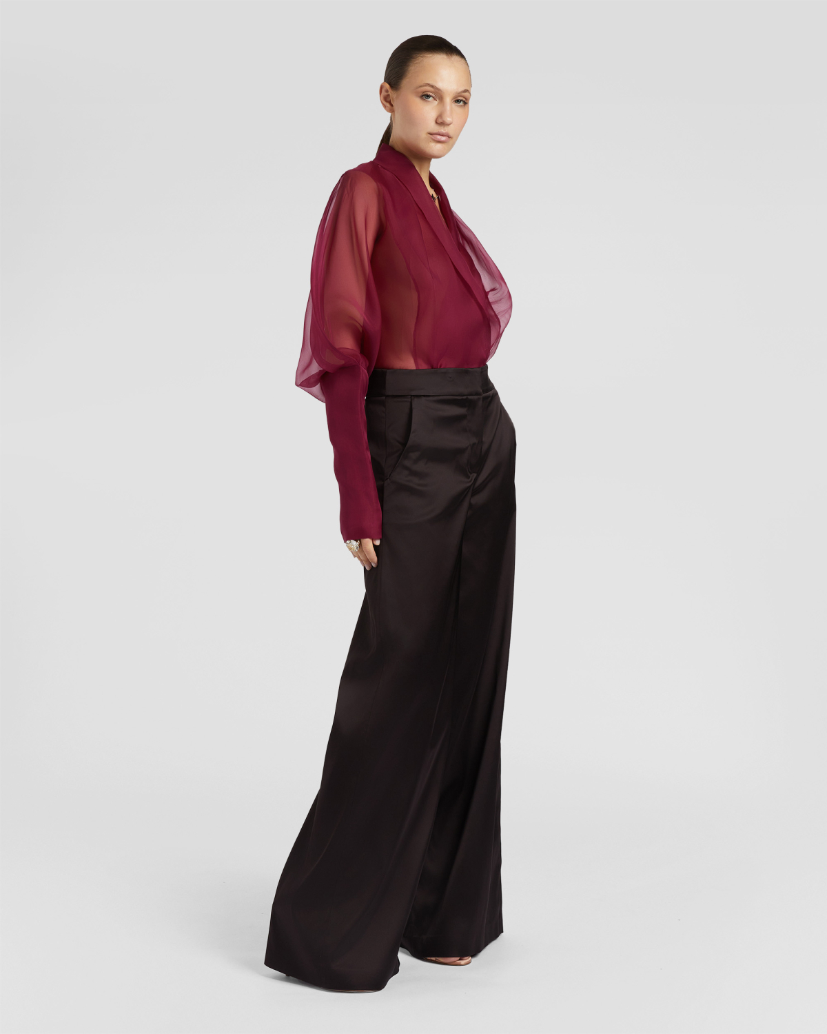 Wide Flared Trousers | Fall Winter 2025 | Genny