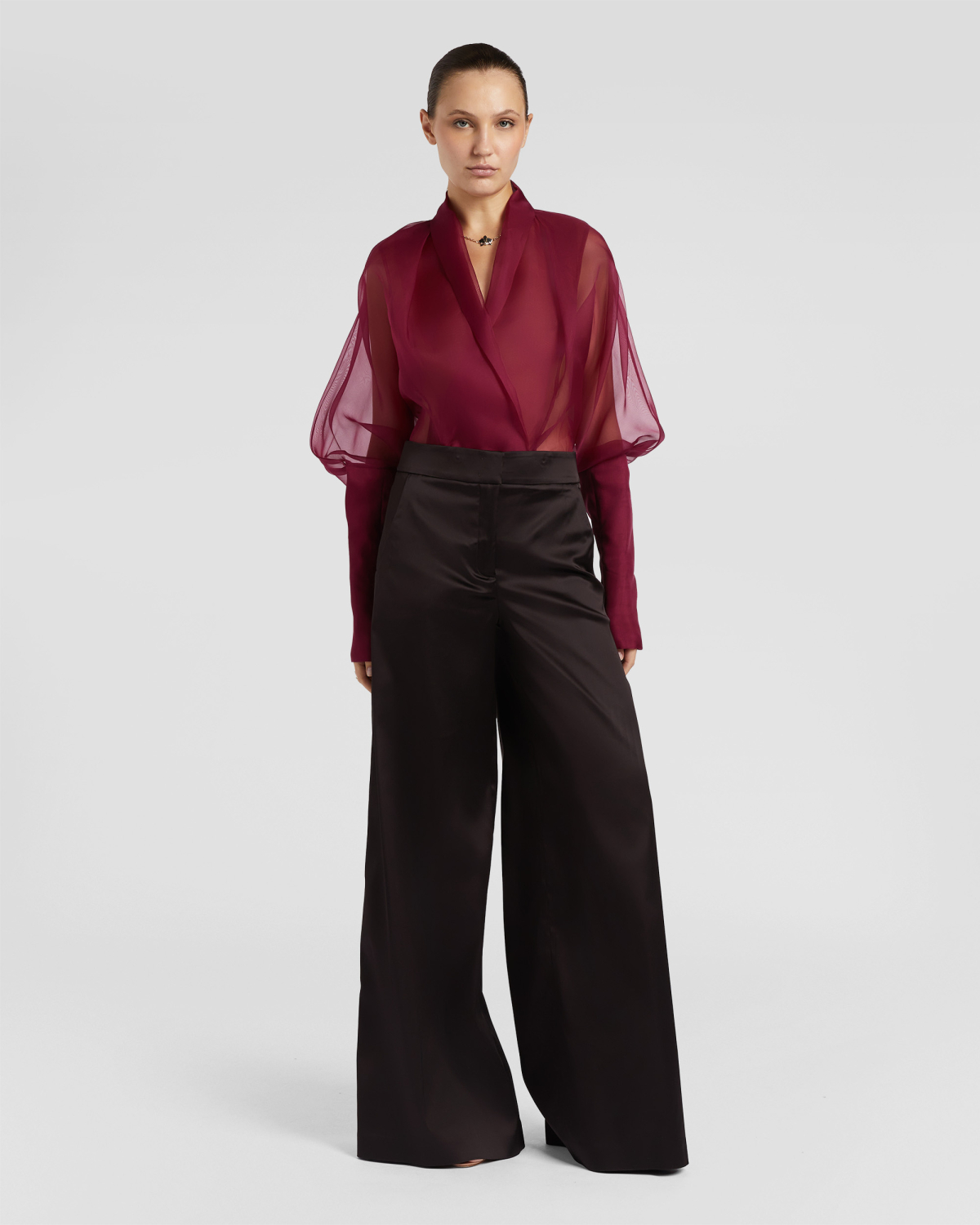 Wide Flared Trousers | Fall Winter 2025 | Genny