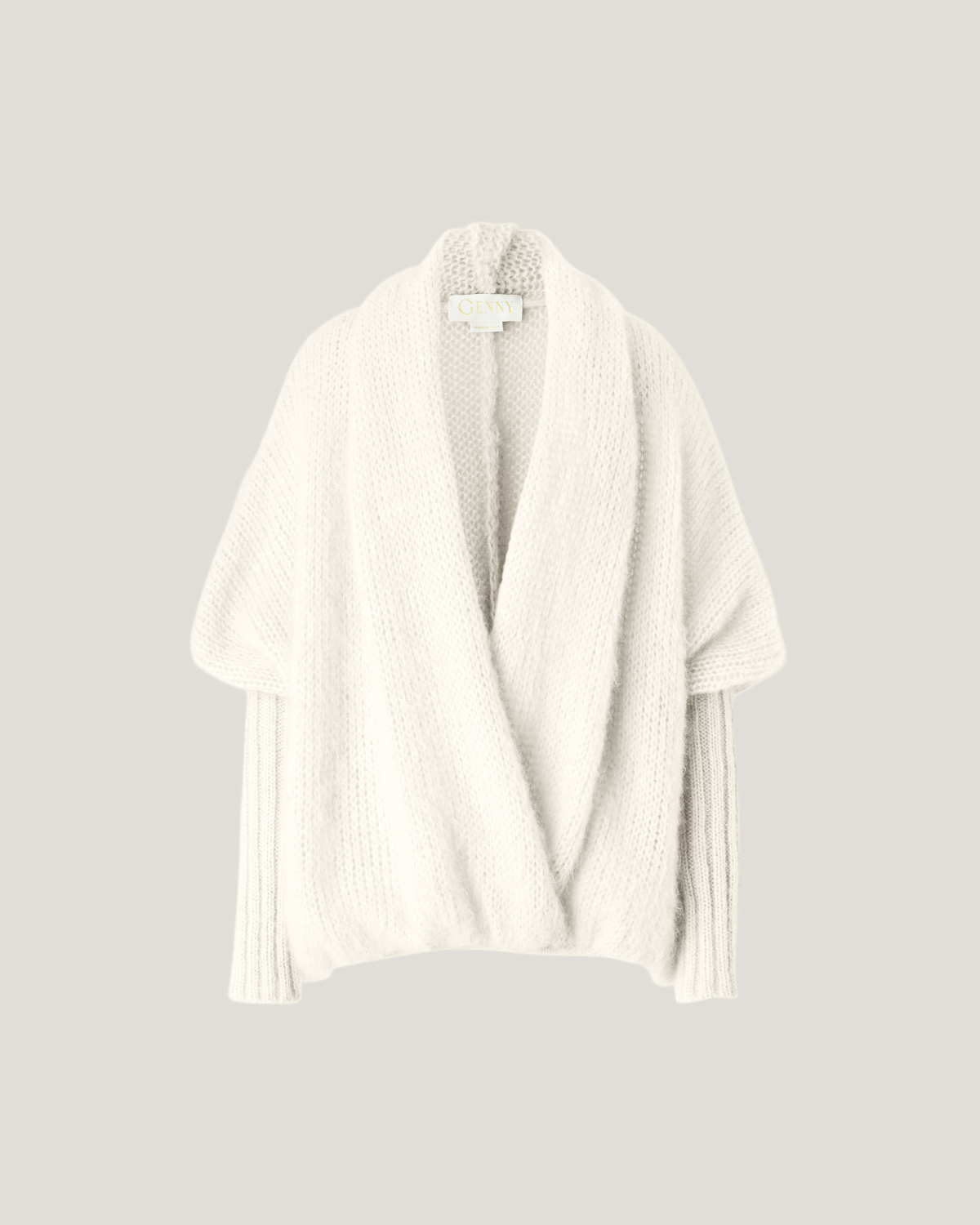 Wrap-neck pullover | Sweaters, Fall Winter 2025 | Genny