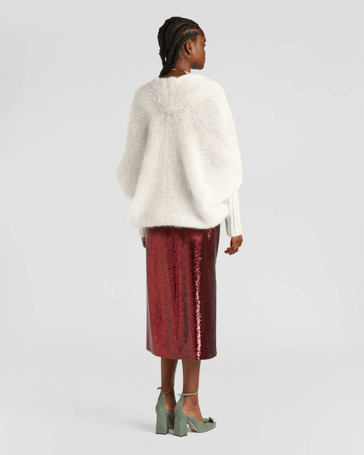 Wrap-neck pullover | Sweaters, Fall Winter 2025 | Genny