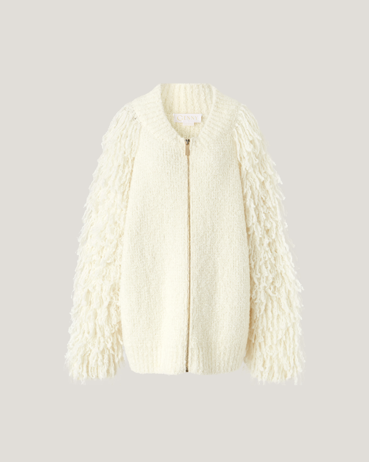 Alpaca bomber jacket | Fall Winter 2025 | Genny