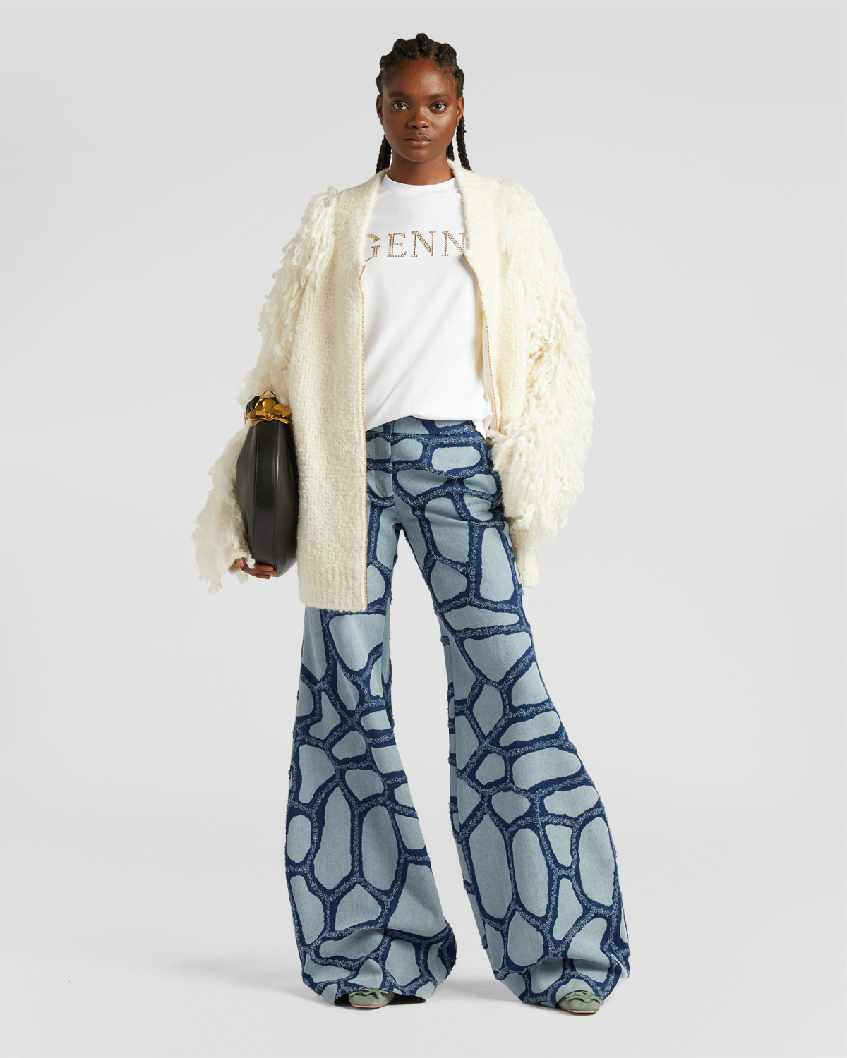 Alpaca bomber jacket | Fall Winter 2025 | Genny