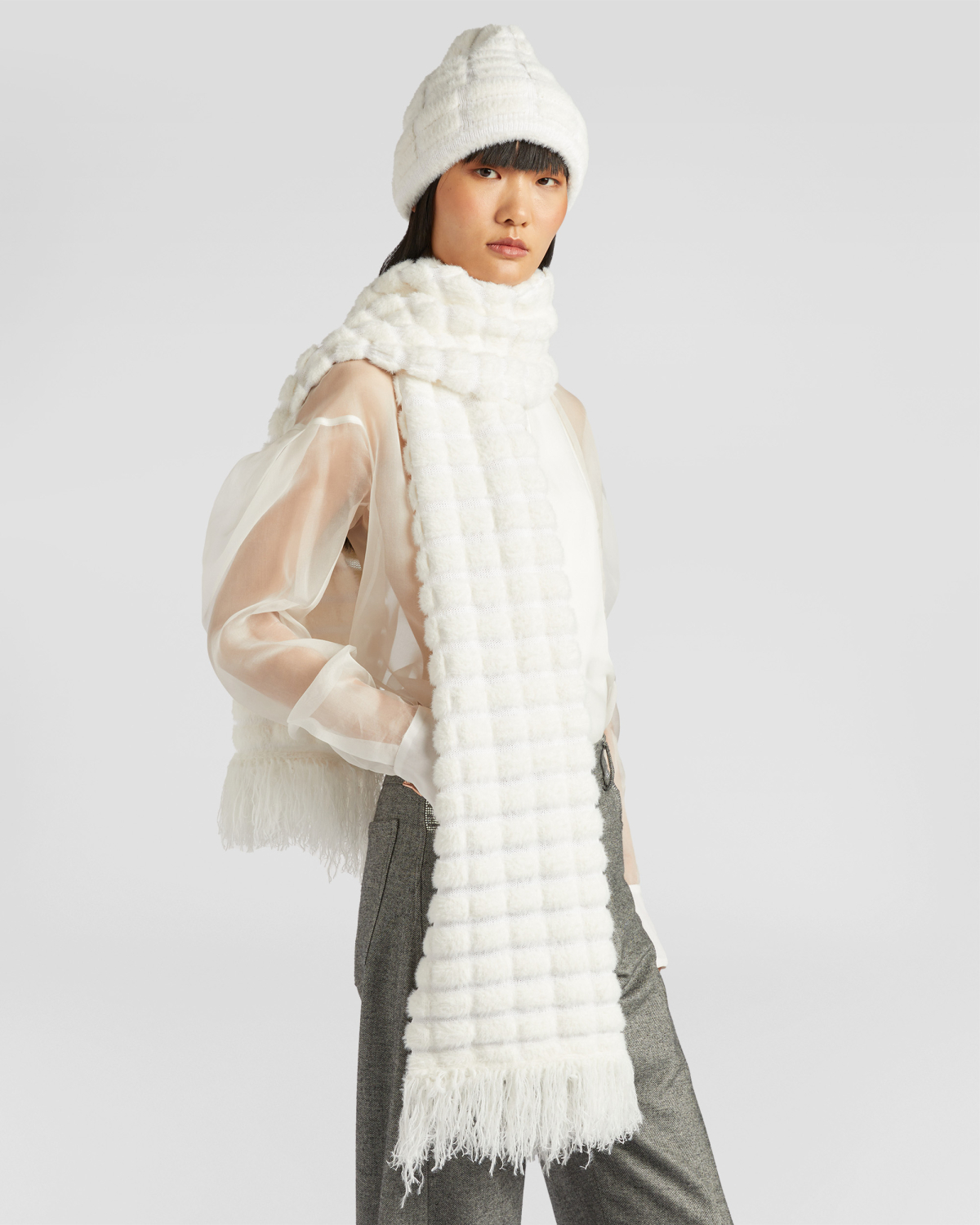 Soft knit scarf | Fall Winter 2025 | Genny