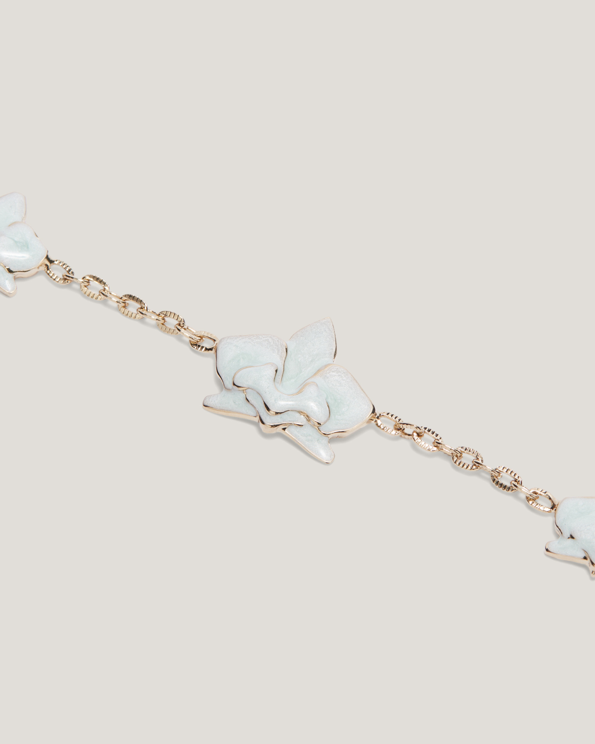 Bracelet with enamel Orchids | Jewelry, Bracelets, Fall Winter 2025, Accessories | Genny
