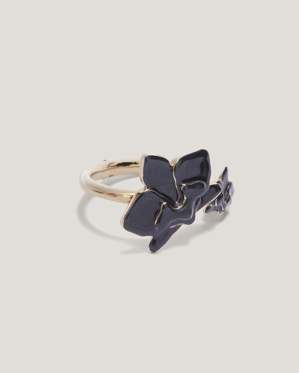 Enamel Orchid bracelet | Jewelry, Bracelets, Fall Winter 2025, Accessories | Genny