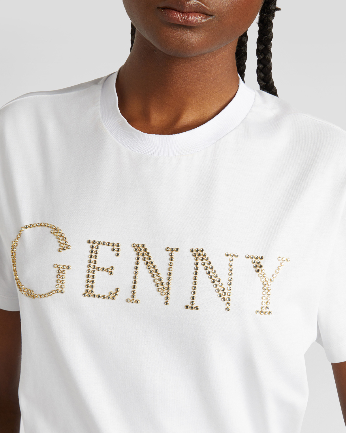 Gold studs t-shirt | | Genny