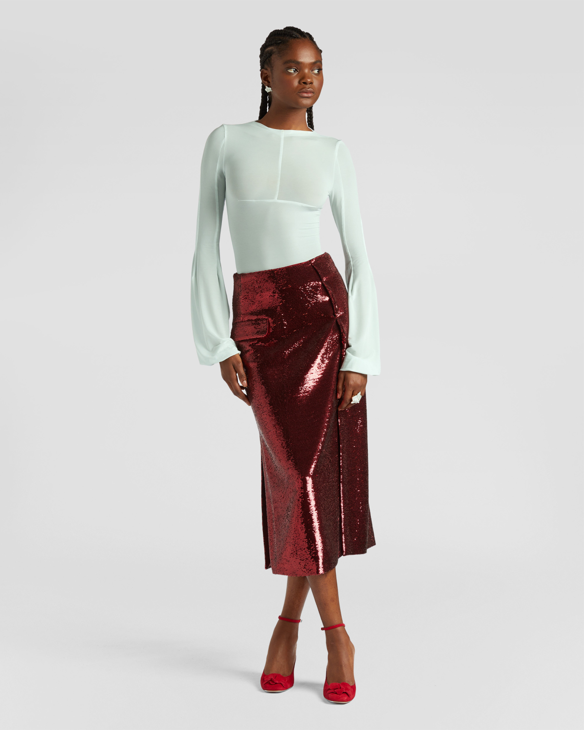 Balloon Sleeve Bodysuit | Fall Winter 2025 | Genny