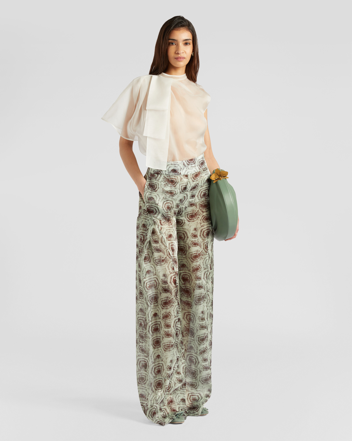 Silk bow top | Fall Winter 2025 | Genny