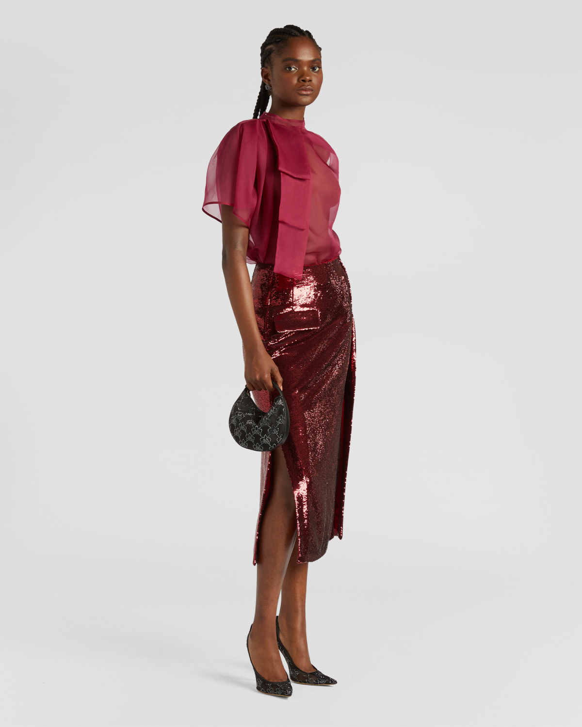 Silk bow top | Fall Winter 2025 | Genny