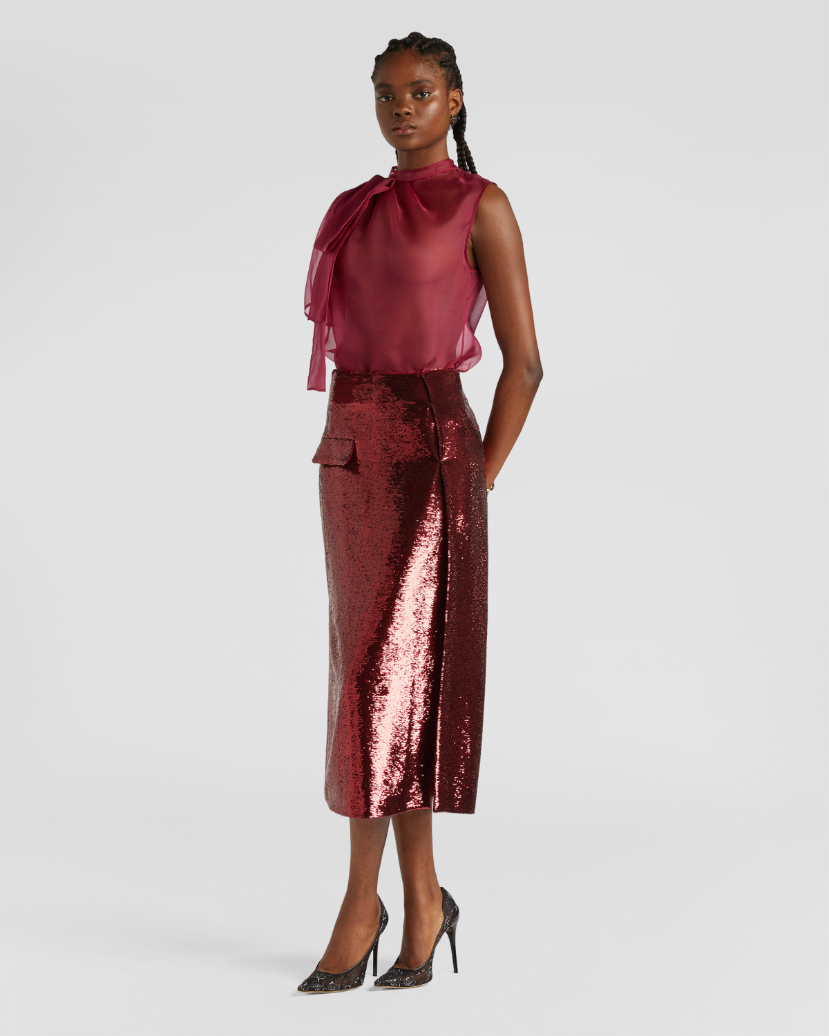 Silk bow top | Fall Winter 2025 | Genny