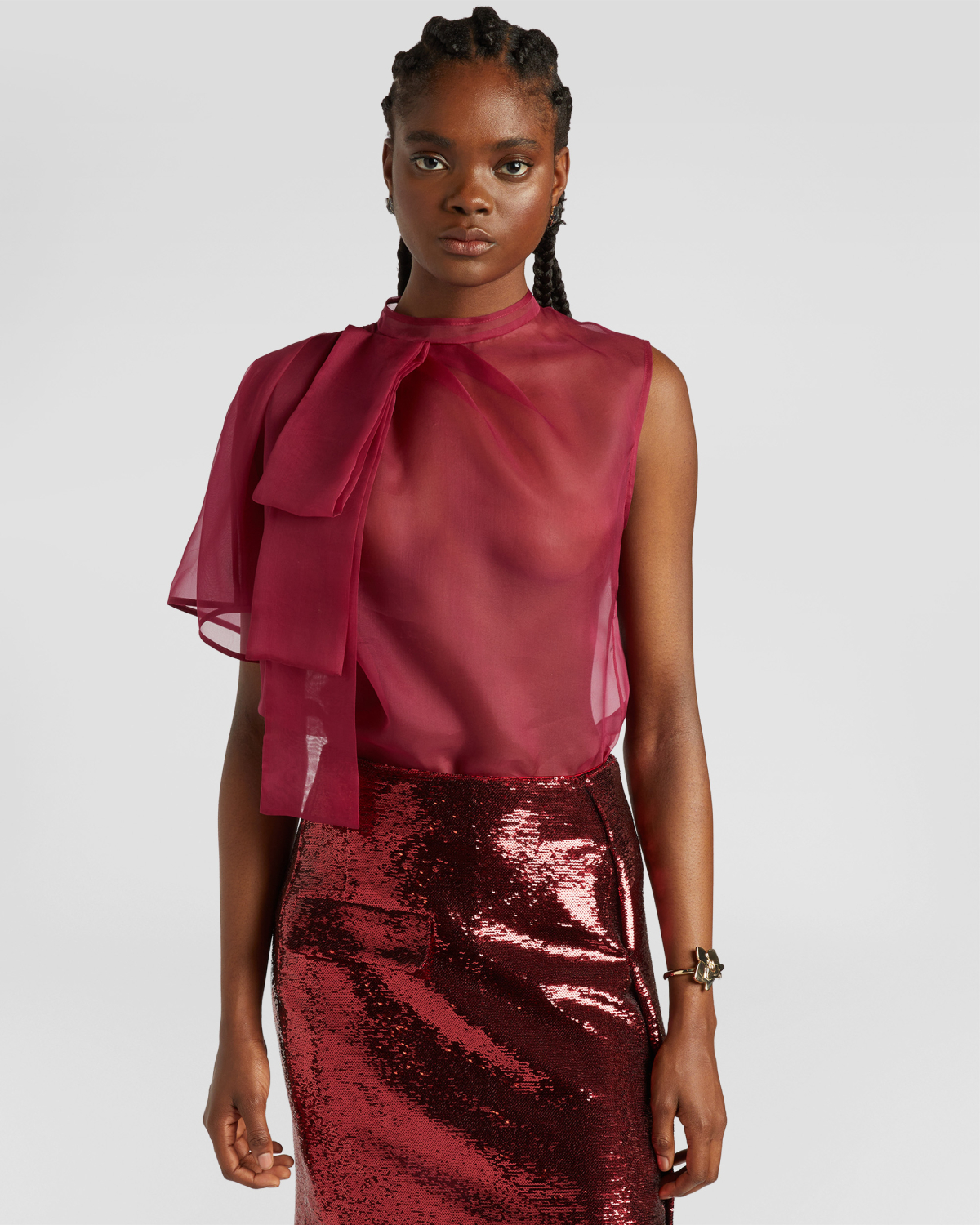 Silk bow top | Fall Winter 2025 | Genny