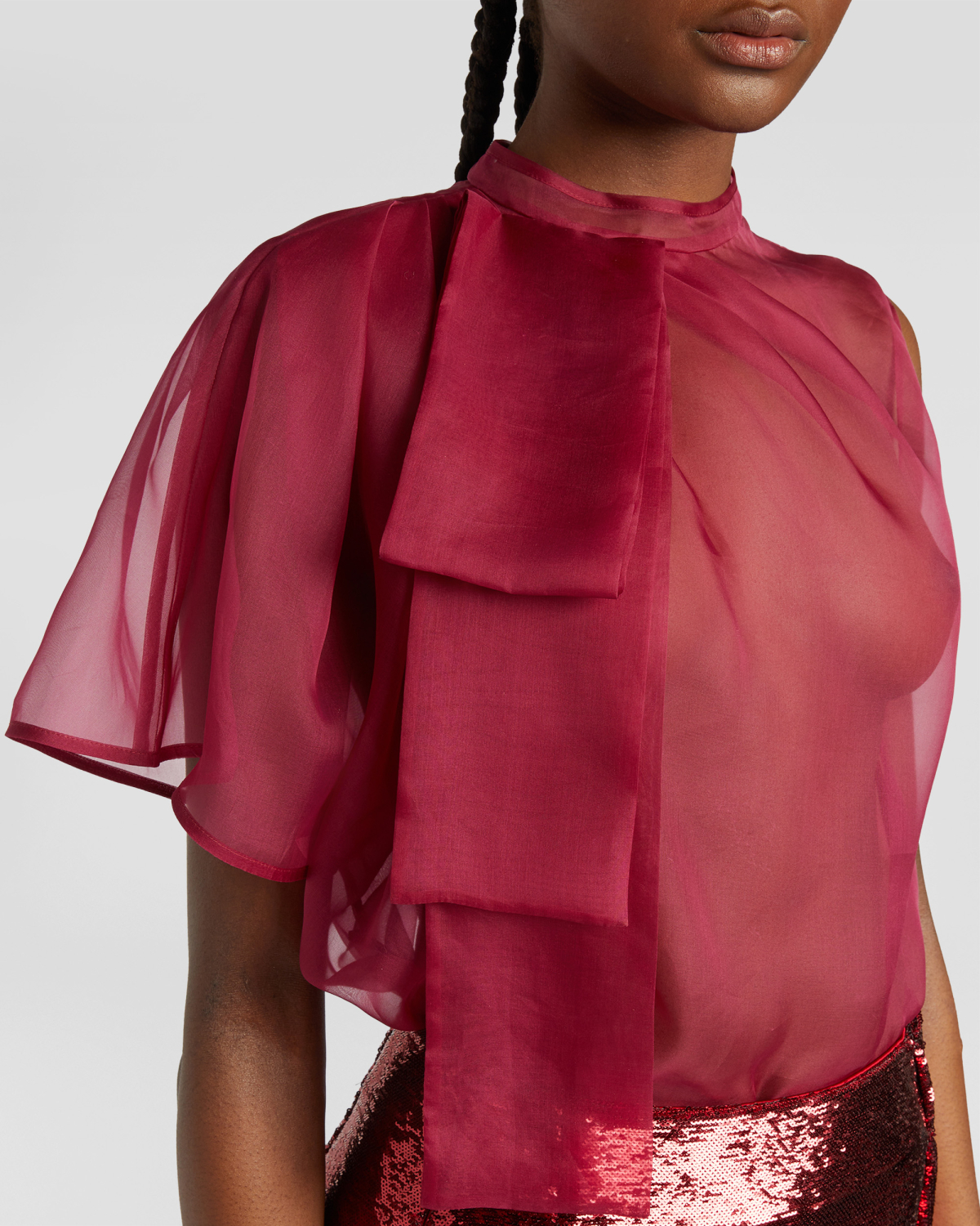 Silk bow top | Fall Winter 2025 | Genny