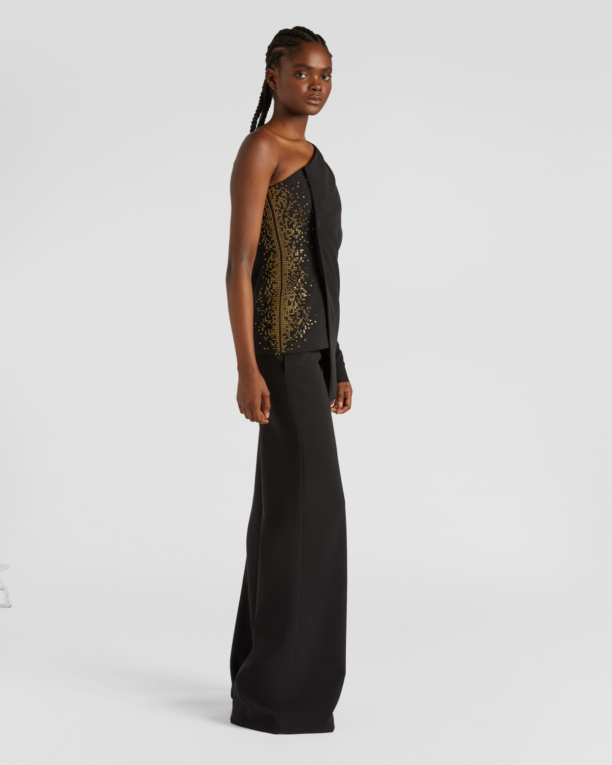 Embroidered one-shoulder top | Fall Winter 2025 | Genny