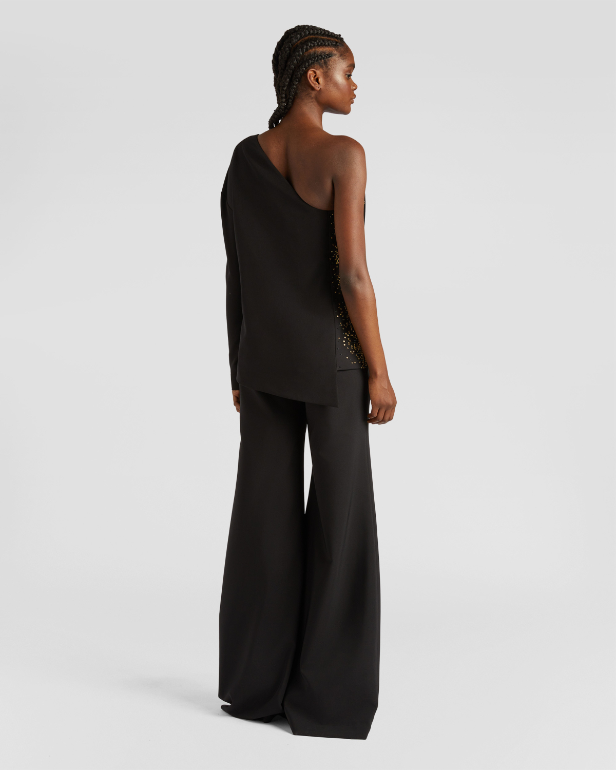 Embroidered one-shoulder top | Fall Winter 2025 | Genny