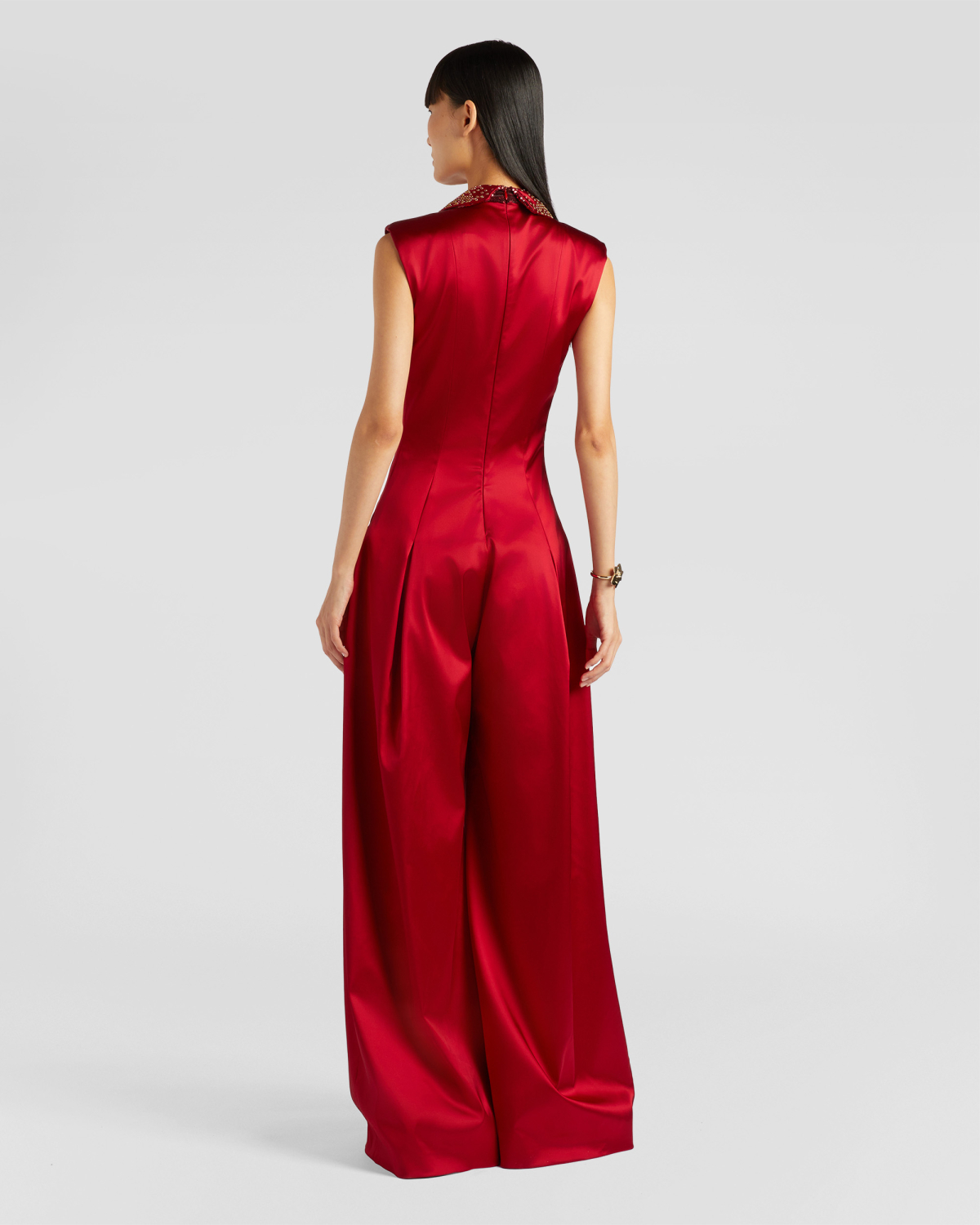 Embroidered long jumpsuit | Fall Winter 2025 | Genny