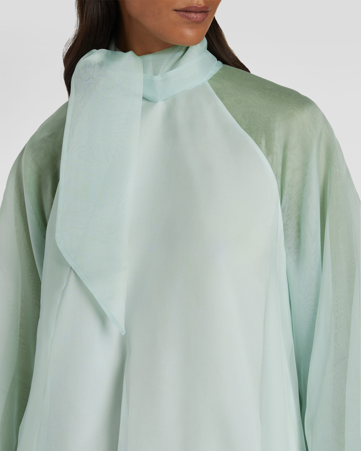 Short Balloon Silk Dress | Fall Winter 2025 | Genny