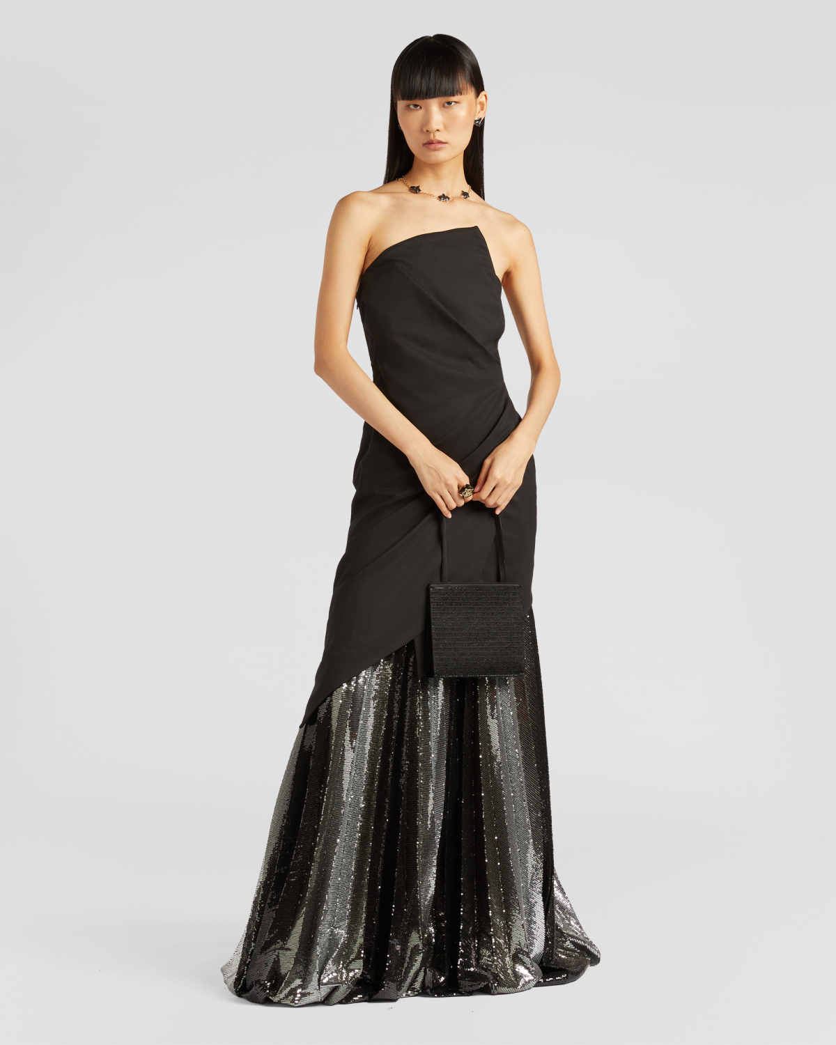 Long dress with bustier | Fall Winter 2025 | Genny