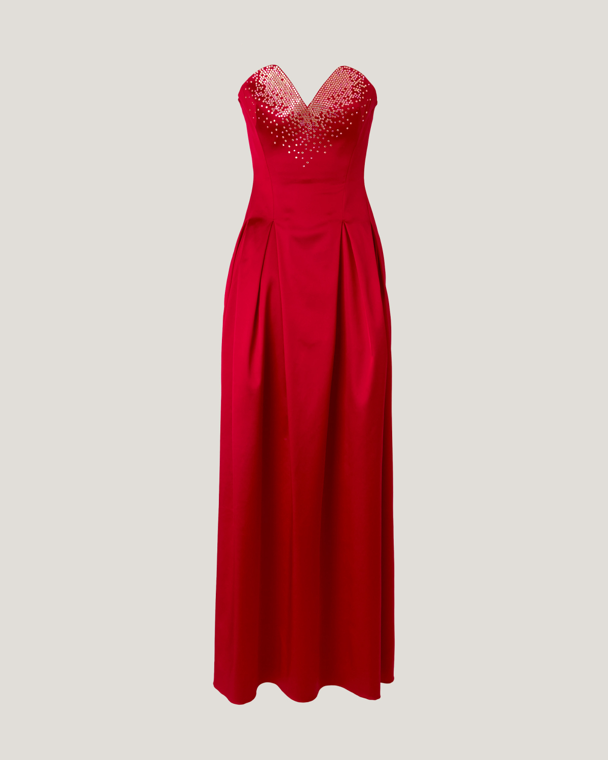 Long dress with sweetheart neckline | Fall Winter 2025 | Genny
