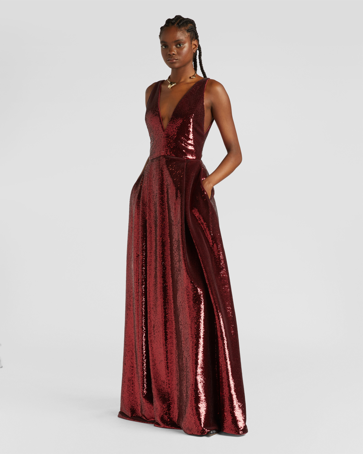 Long dress with open back | Fall Winter 2025 | Genny