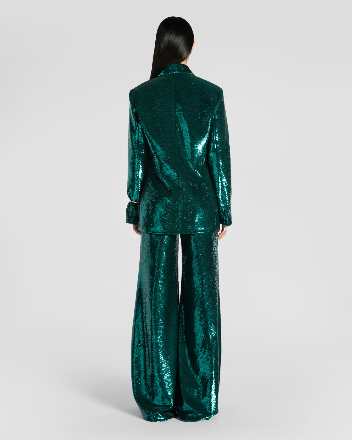 Sequin jacket with shawl collar | Fall Winter 2025 | Genny
