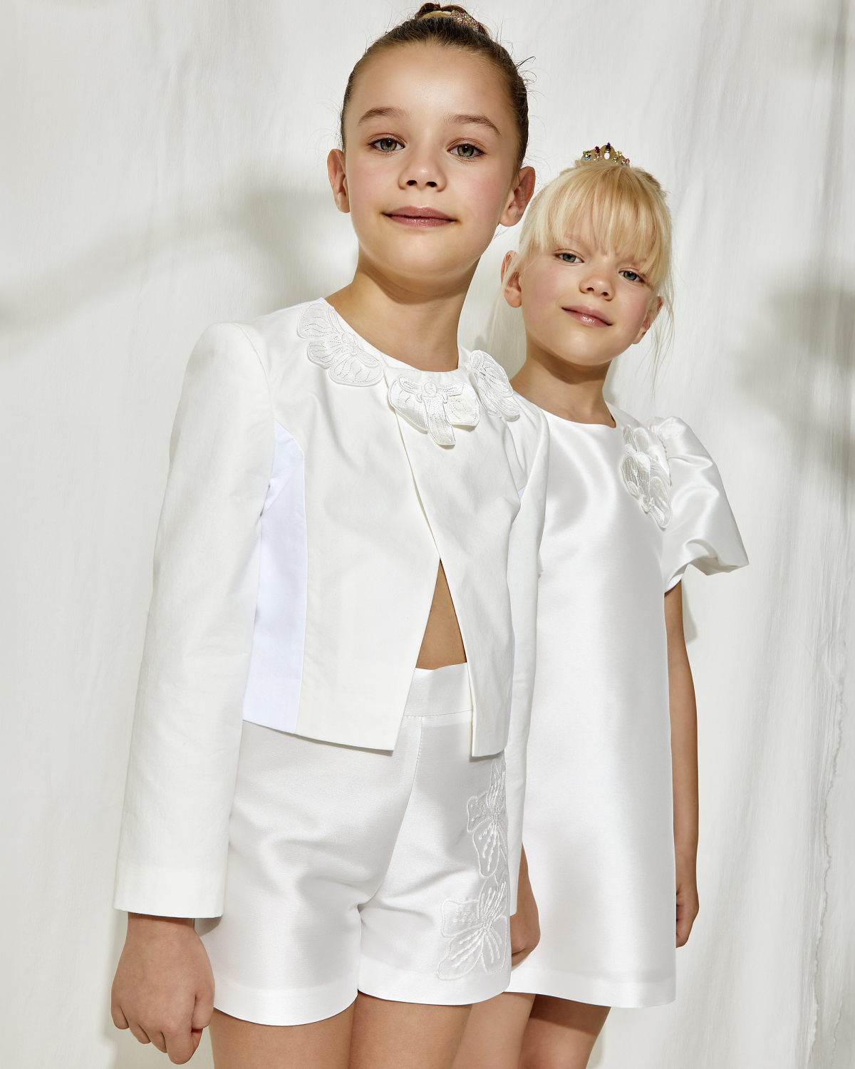 Jacket with orchid embroidery | Genny Princess, Highlights | Genny