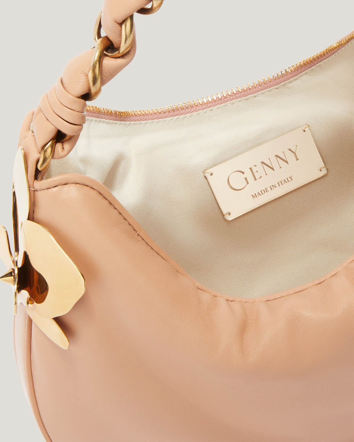 Leather Fortune Bag | Resort 2025 Collection, Mother’s Day Gifts, Bags, Spring Summer 2025, Fortune Bag, Highlights, Mid season sale-20%, Sale- mid season | Genny
