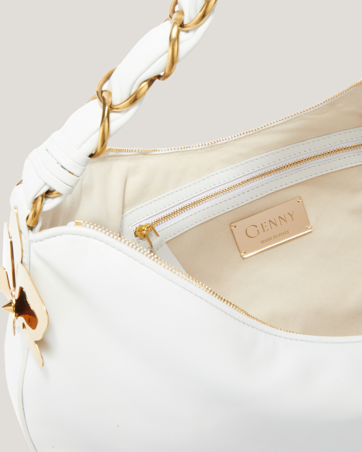 Super leather Fortune Bag | Resort 2025 Collection, Mother’s Day Gifts, Bags, Spring Summer 2025, Fortune Bag, Highlights, Mid season sale-20%, Sale- mid season | Genny