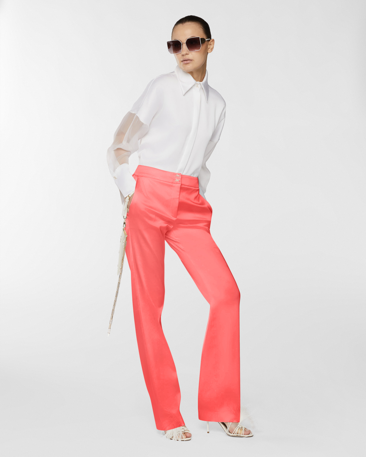 Tailored pants | Resort 2025 Collection, Skirts & Trousers, Trousers, Spring Summer 2025, Ceremony Outfit, Formal Suit, Ready to Wear, Highlights, Private sale, Mid season sale-20%, Sale- mid season | Genny