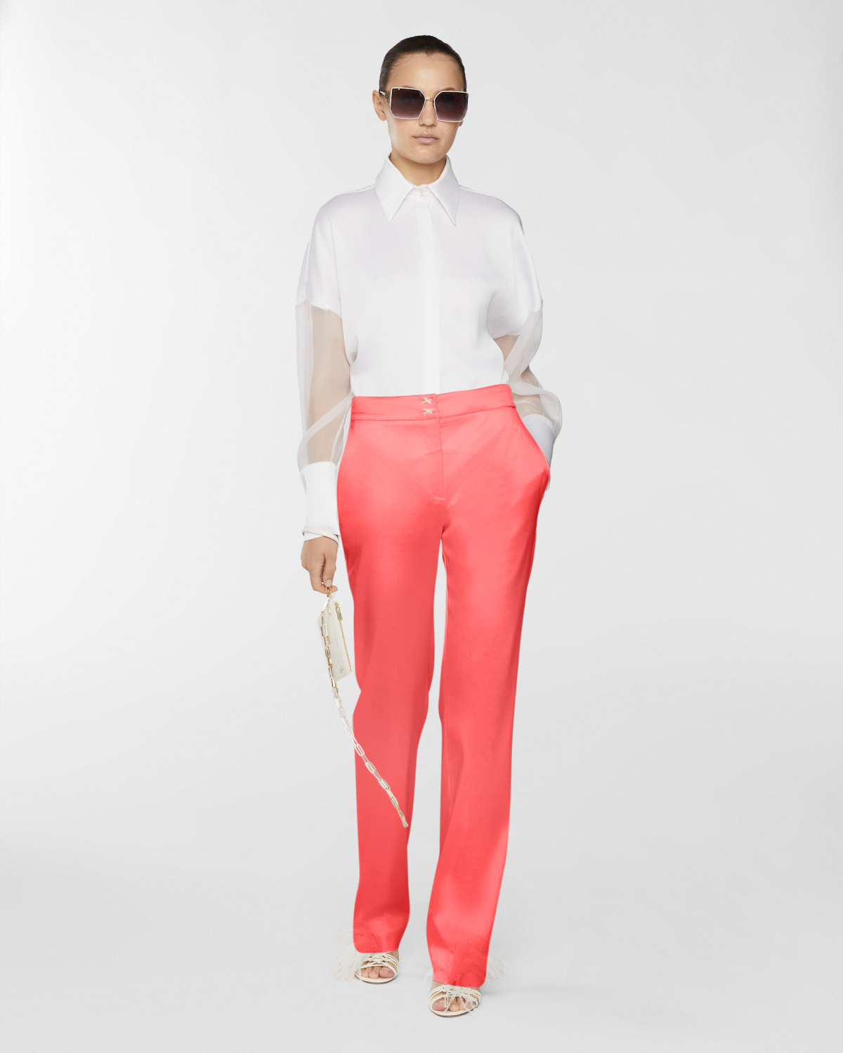 Tailored pants | Resort 2025 Collection, Skirts & Trousers, Trousers, Spring Summer 2025, Ceremony Outfit, Formal Suit, Ready to Wear, Highlights, Private sale, Mid season sale-20%, Sale- mid season | Genny