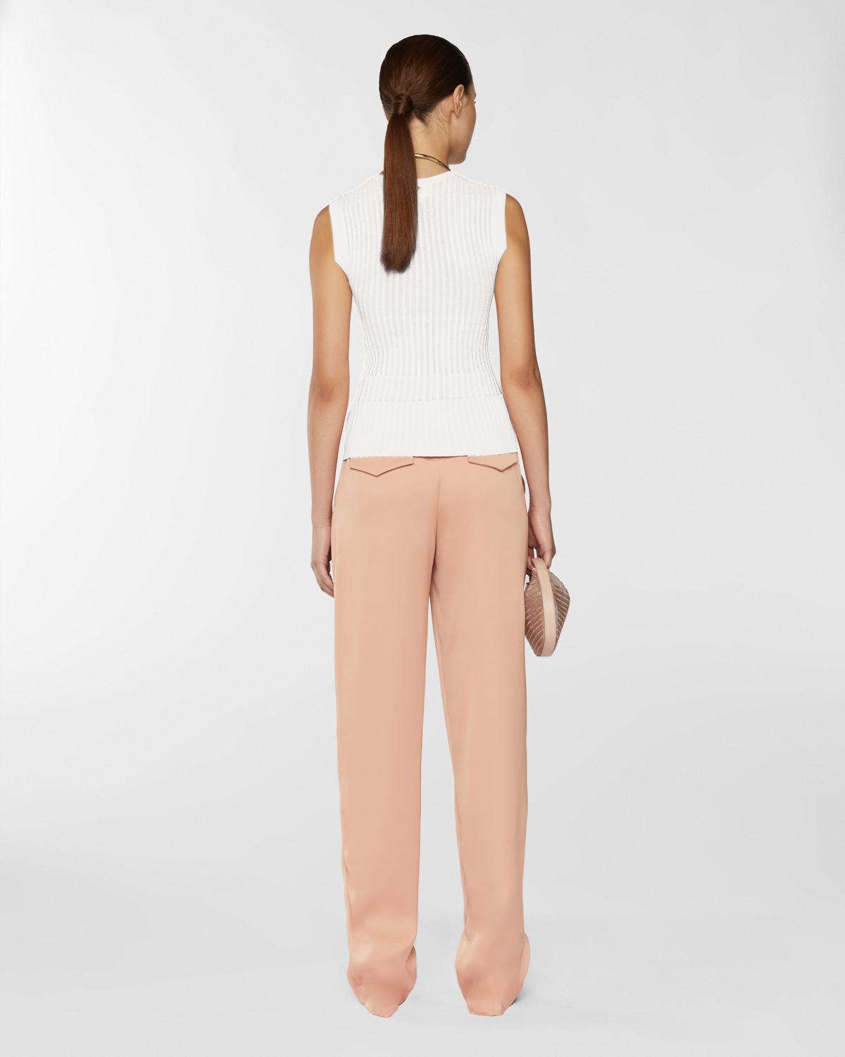 Pleated top | Resort 2025 Collection, Knitted tops, Tops & Blouses, Knitwear, Spring Summer 2025, Mother’s Day Gifts, Ready to Wear, New Arrivals, Private sale, Sale- mid season, Private sale | Genny