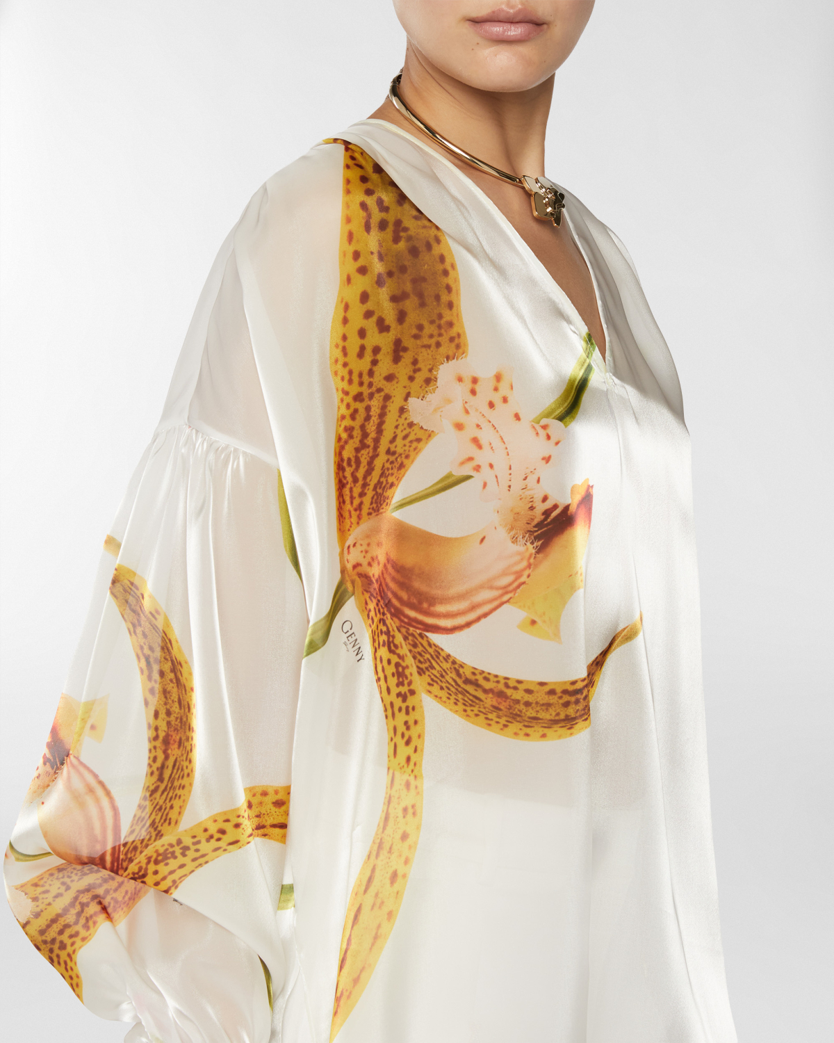 Organza blouse | Resort 2025 Collection, Blouses, Tops & Blouses, Spring Summer 2025, Mother’s Day Gifts, Ready to Wear, Highlights, Private sale, Mid season sale-20% | Genny