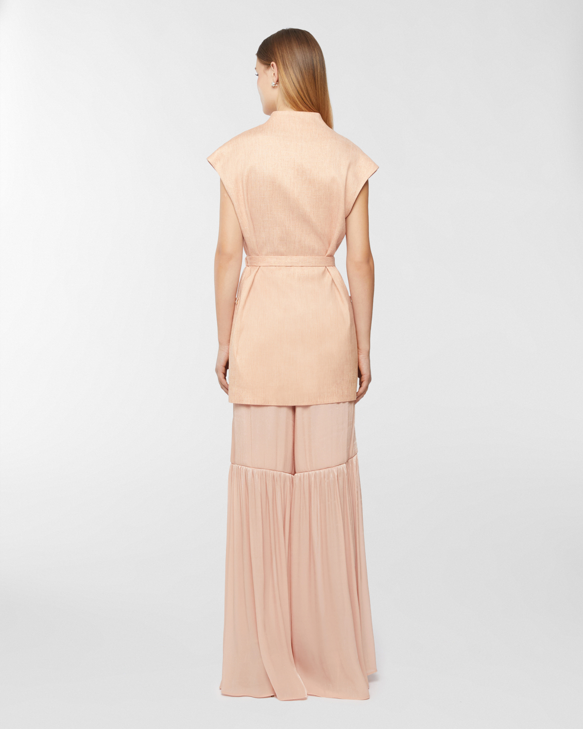 Long vest with belt | Spring Summer 2025, Coats & Jackets, Resort 2025 Collection, Vest, Formal Suit, Mother’s Day Gifts, Ready to Wear, Highlights, Private sale | Genny