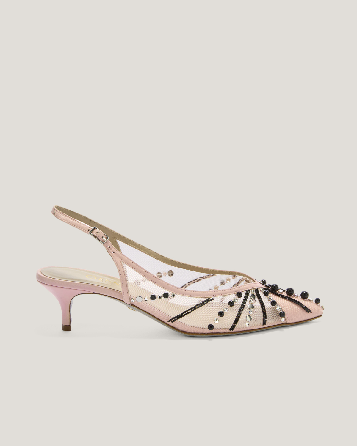 Embroidered slingbacks with radiant details | Shoes , Spring Summer 2025 Collection, Spring Summer 2025, Ceremony Outfit, Ceremony Shoes, Mother’s Day Gifts, New Arrivals, Mid season sale -30%, Sale- mid season | Genny