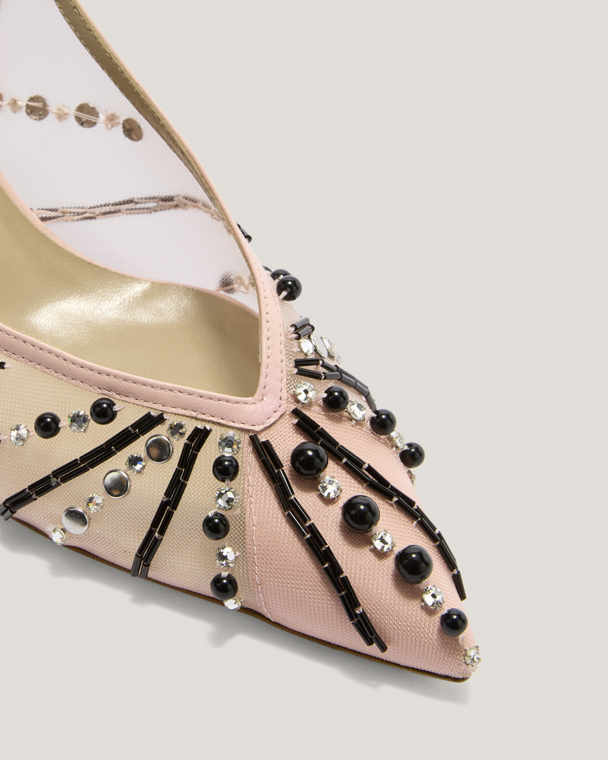 Embroidered slingbacks with radiant details | Shoes , Spring Summer 2025 Collection, Spring Summer 2025, Ceremony Outfit, Ceremony Shoes, Mother’s Day Gifts, New Arrivals, Mid season sale -30%, Sale- mid season | Genny