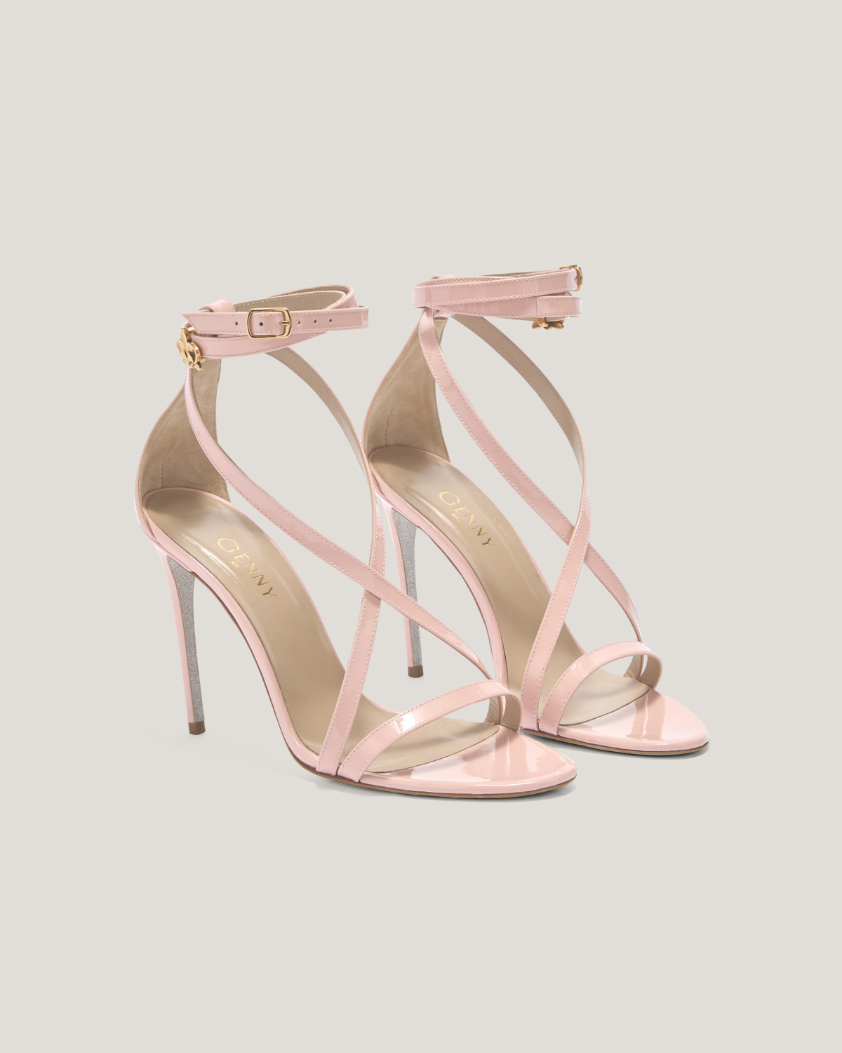 Cross-strap sandals | Shoes , Spring Summer 2025 Collection, Sandals, Spring Summer 2025, Ceremony Outfit, Ceremony Shoes, Highlights, Mid season sale-20%, Sale- mid season | Genny