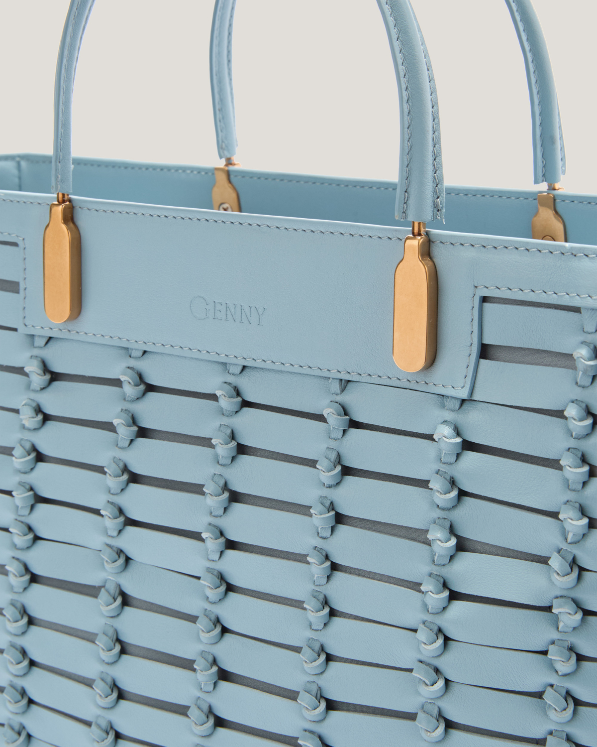 Medium leather Genny tote bag | Bags, Spring Summer 2025 Collection, Mother’s Day Gifts, Spring Summer 2025, Beachwear, Ready to Wear, Highlights, Mid season sale-20%, Sale- mid season | Genny