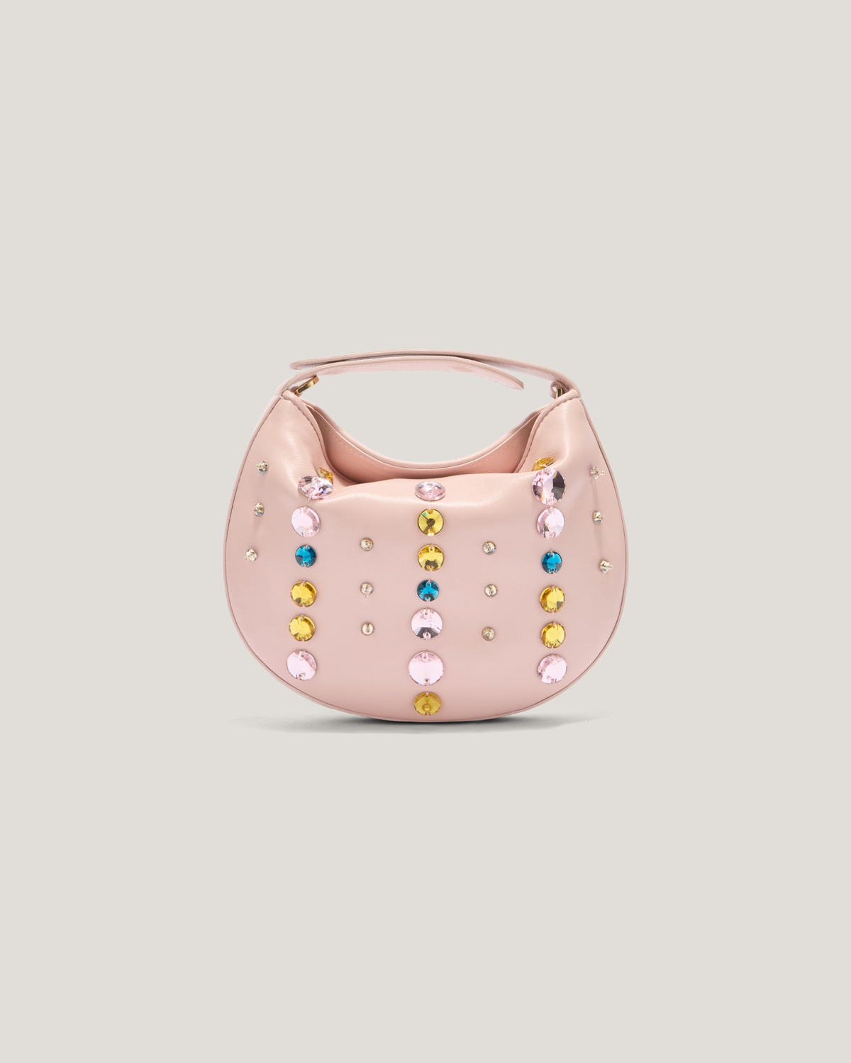 Mini Fortune Bag with multicolor crystals | Spring Summer 2025 Collection, Mother’s Day Gifts, Bags, Spring Summer 2025, Ceremony Outfit, Ceremony Bags, Fortune Bag, Highlights, Mid season sale-20%, Sale- mid season | Genny