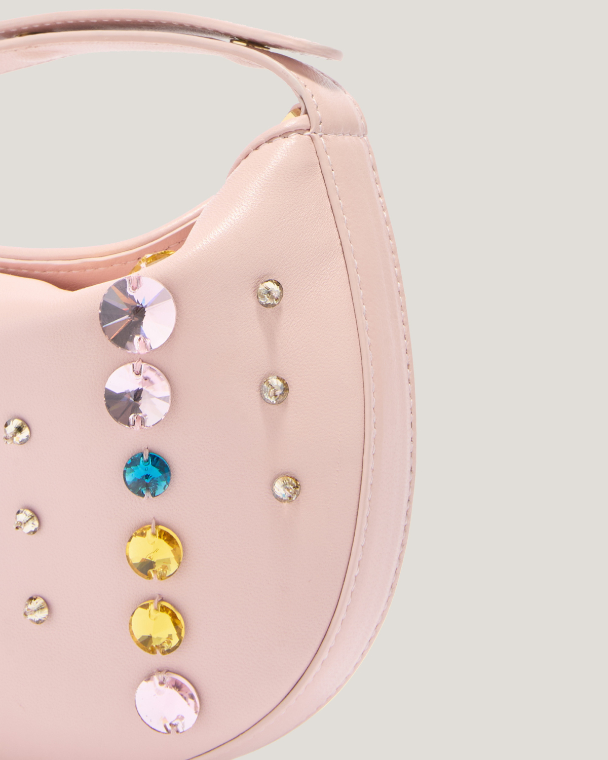 Mini Fortune Bag with multicolor crystals | Spring Summer 2025 Collection, Mother’s Day Gifts, Bags, Spring Summer 2025, Ceremony Outfit, Ceremony Bags, Fortune Bag, Highlights, Mid season sale-20%, Sale- mid season | Genny