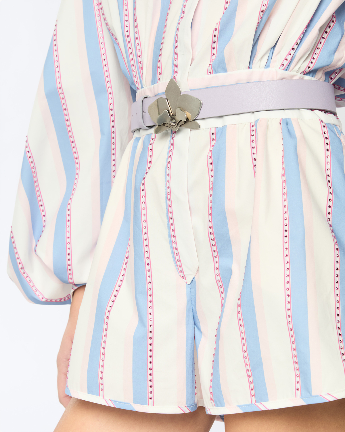 Belt with floral detail | Belts, Spring Summer 2025 Collection, Spring Summer 2025, Ceremony Outfit, Highlights, Accessories, Mid season sale-20%, Sale- mid season | Genny