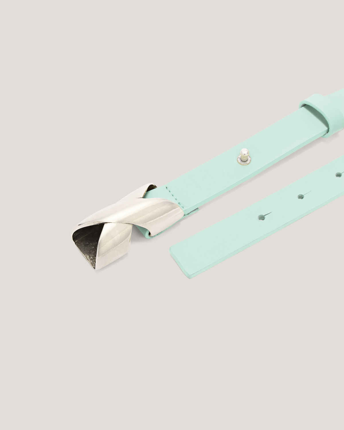 Belt with wave-shaped buckle | Belts, Spring Summer 2025 Collection, Spring Summer 2025, Highlights, Accessories, Mid season sale-20%, Sale- mid season | Genny