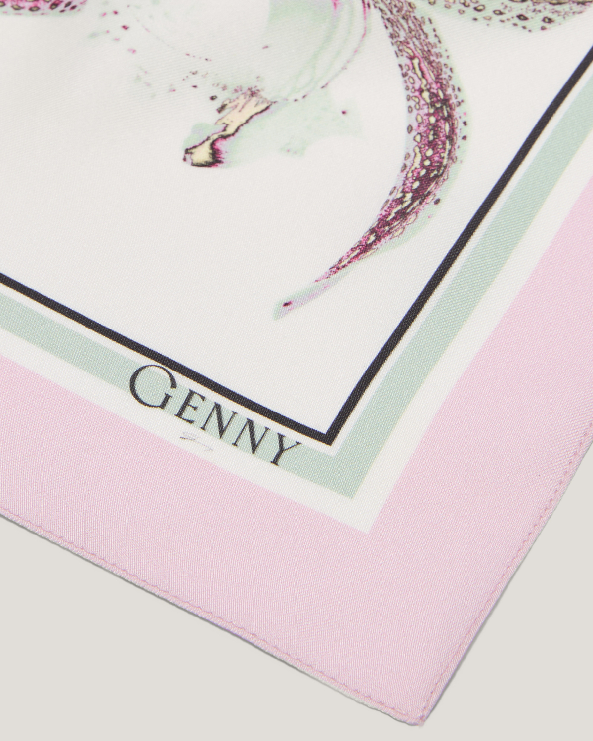 Jungle Orchids medium silk scarf | Silk Scarves, Spring Summer 2025 Collection, Spring Summer 2025, Beachwear, Mother’s Day Gifts, Ready to Wear, Highlights, Accessories, Mid season sale-20%, Sale- mid season | Genny