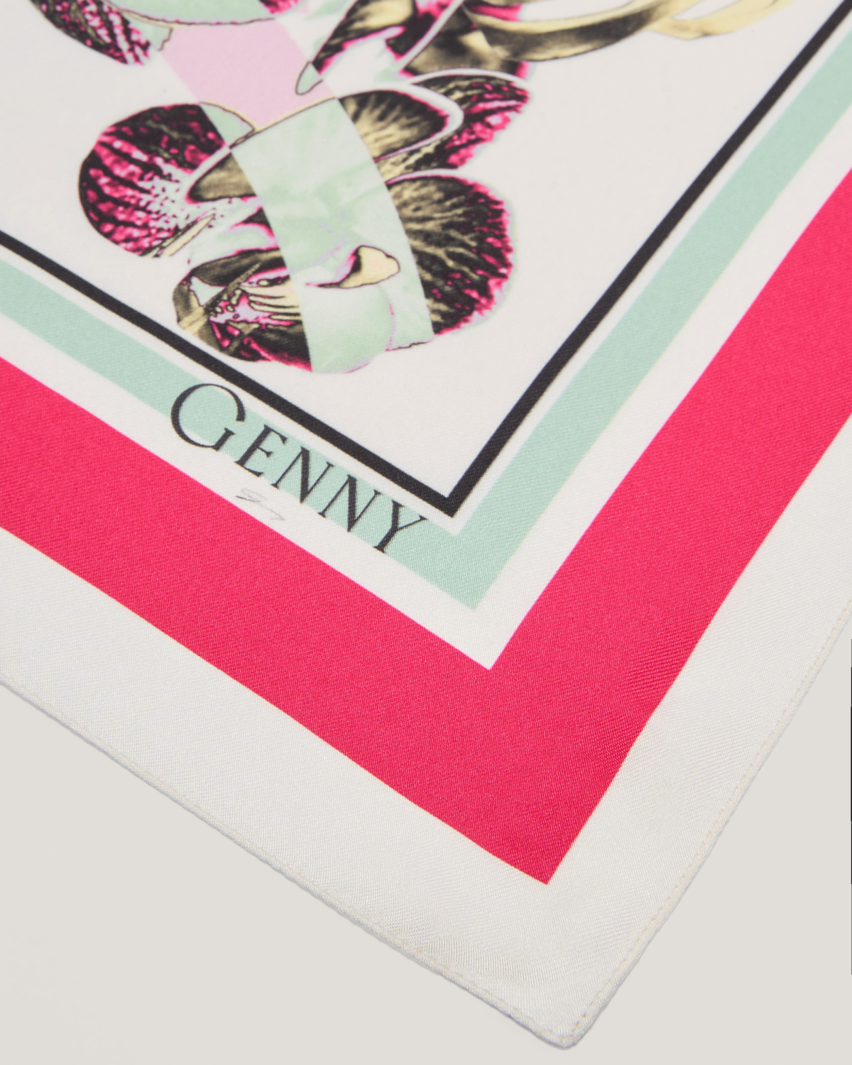  Jungle Orchids large silk scarf | Silk Scarves, Spring Summer 2025 Collection, Mother’s Day Gifts, Spring Summer 2025, Beachwear, Ready to Wear, Highlights, Accessories, Mid season sale-20% | Genny